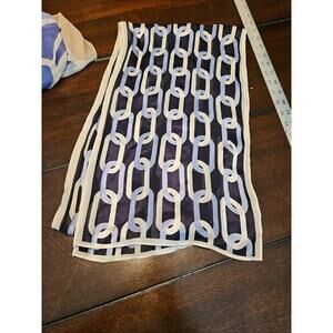 Banana Republic Scarf Nautical Print Scarf “Sailing Blue”